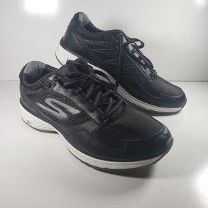 Skechers Go Golf Fairway Golf Shoes Men's sz 9 Model #54516 BKW Black with White